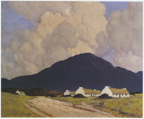 Connemara paul henry print - in,