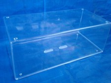 ACRYLIC DISPLAY CASE CLEAR FOR DIECAST MODEL F1 & RALLY CAR STACKABLE 1/18 1/24