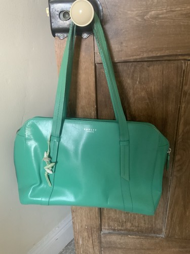 Radley bright green leather - bright,