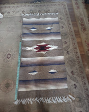 Vintage Handmade Wool Navajo