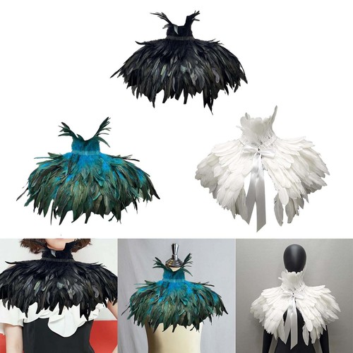 Gothic artificial feather - gothic,