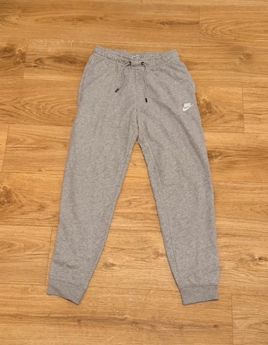 Nike grey cuffed joggers small - nike,