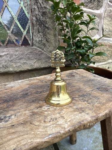 Vintage solid brass small - vintage,