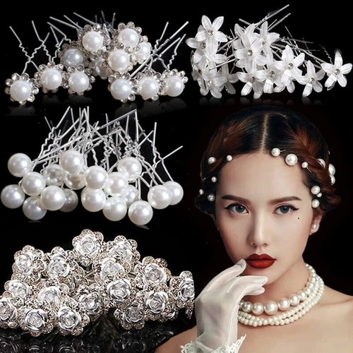 Pcs bridal pearl flower - 20,