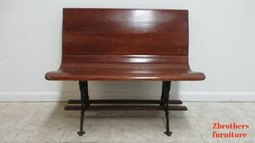 Antique bench settee victorian - settee,