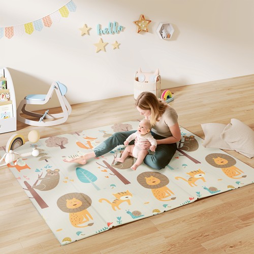 Baby play mat double - play,