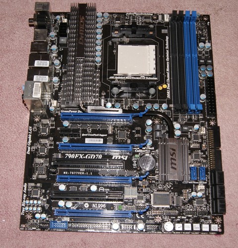 Motherboard msi 790fx gd70 - motherboard, 790fx-gd70