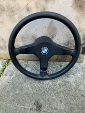 Bmw E30 325i M Tech 1 Steering Wheel 385mm Not 370 Mtech 2