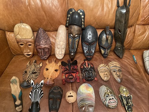 Vtg job lot african hand - lot,