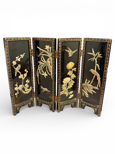 Vintage chinese black lacquer - chinese,