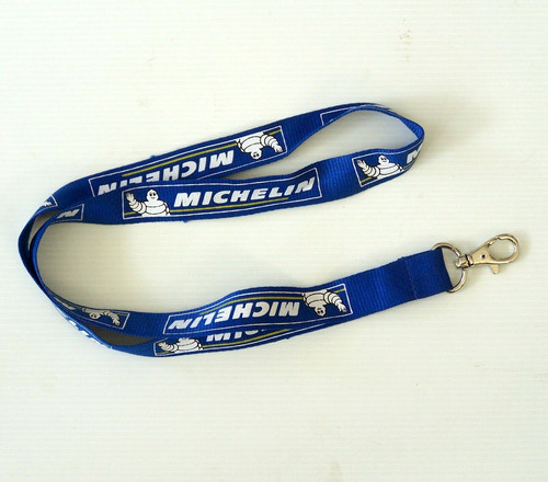 Vintage michelin man lanyard - vintage,