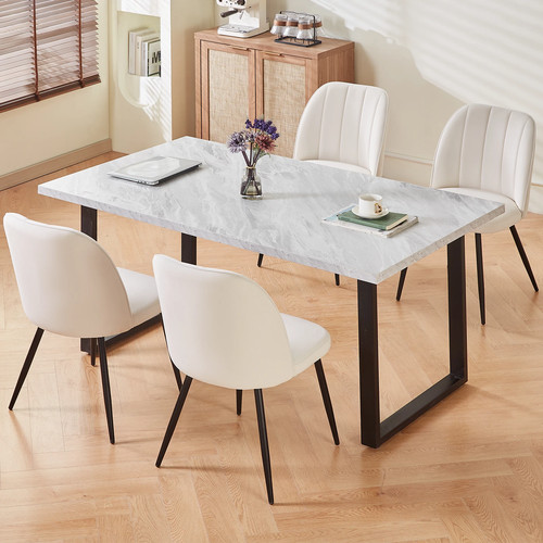 Marble effect table and - marble,