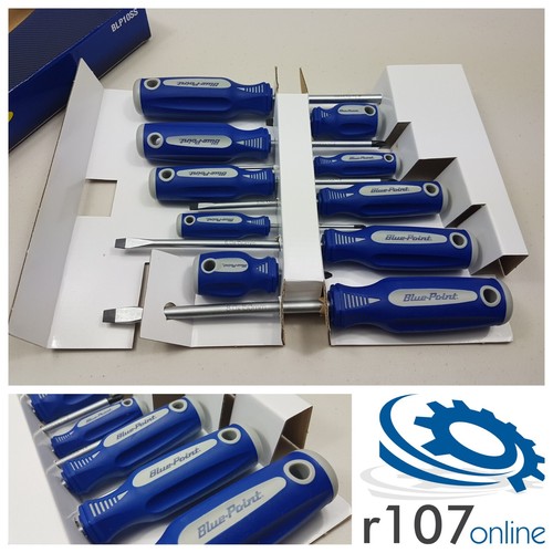 Blue point 10pc screwdriver - blue,