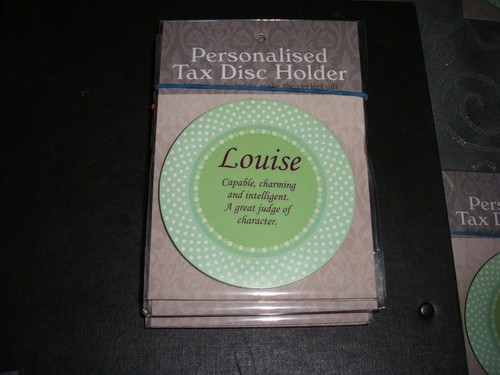 Tax disc holder magnetic - tax,