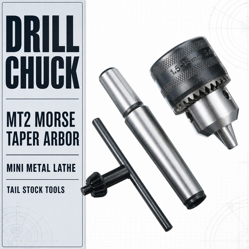 Mini metal lathe tail - tail, stock