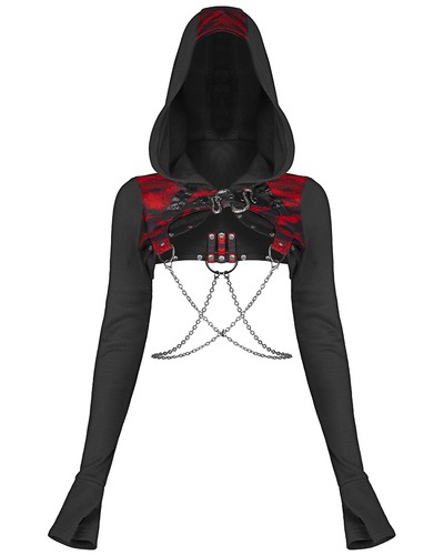 Punk rave womens - womens, hooded