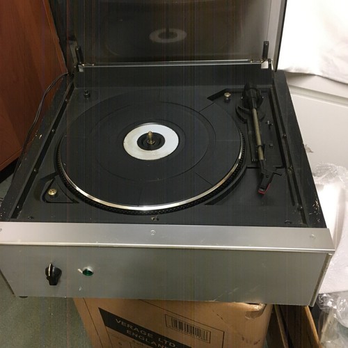 Vintage record player - record,