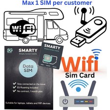 SMARTY SIM CARD FOR 4G 5G LTE