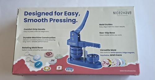 Nice2have button maker - nice2have,