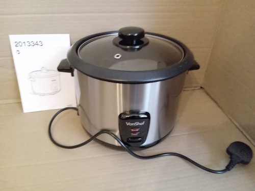 Vonshef rice cooker - rice, cooker/steamer