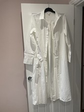 Cos White Shirt Dress 44