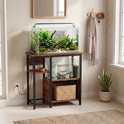 Pawhut fish tank stand - fish,
