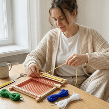 Detachable Wooden Weaving Loom