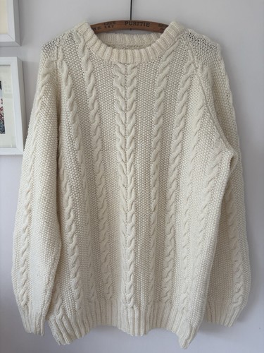 Vintage hand knitted chunky - vintage,