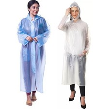 WOMEN TRANSPARENT RAINCOAT