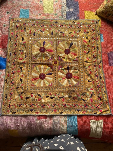 Beautiful kutchi work chakla - beautiful,