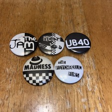 Vintage Ska Two Tone Pin