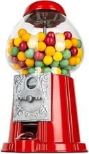 11 Inch Metal Gumball Machine – Bubble Gum Vending Dispenser Retro Candy Sweet