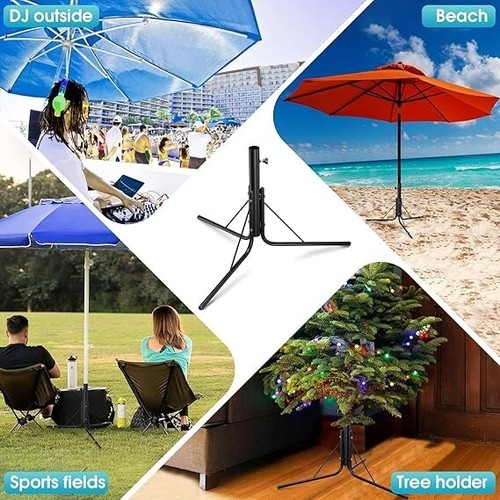 Outdoor tripod umbrella stand - tripod,