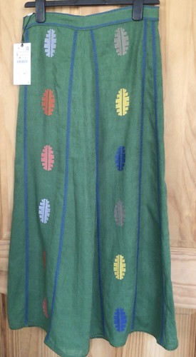 Zara embroidered skirt bnwt - zara,