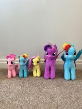 my little pony plush bundle