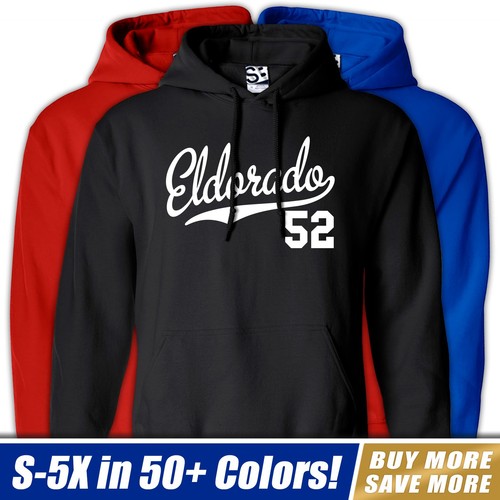 Eldorado jersey hoodie - eldorado, |