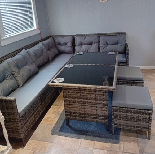 Seater garden furniture set - seater,