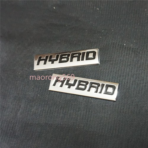Silver chrome black hybrid - 2x,