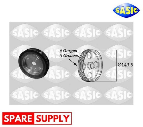 Belt pulley crankshaft for - pulley,,