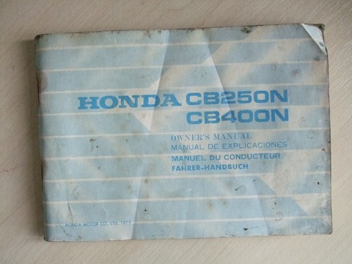 Honda cb250n cb400n superdream - honda,