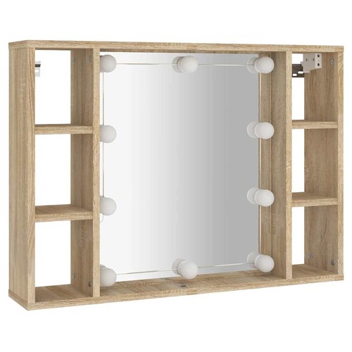 Mirror cabinet with - mirror, led