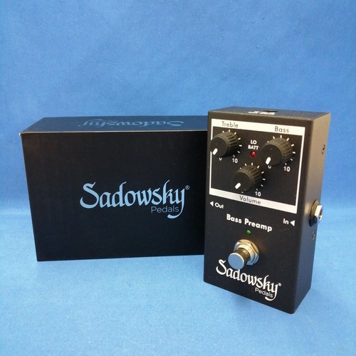 Sadowsky bass preamp sbp - preamp, v2