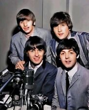 Iconic Large Photo The Beatles Good Condition