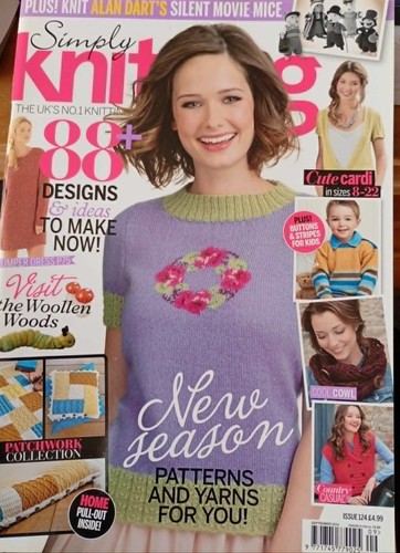 Simply knitting magazine with - simply,