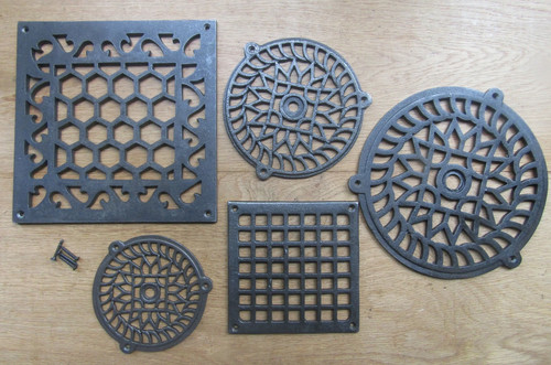 Rustic vintage old cast - , iron