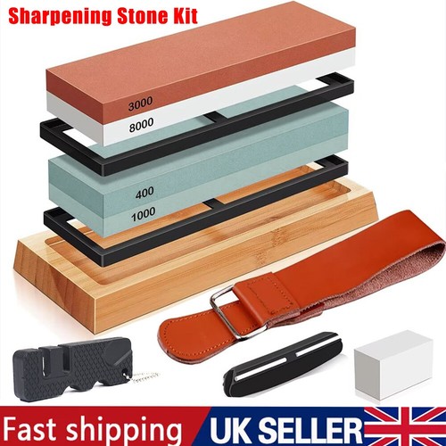 Whetstone knife sharpening - 2x,