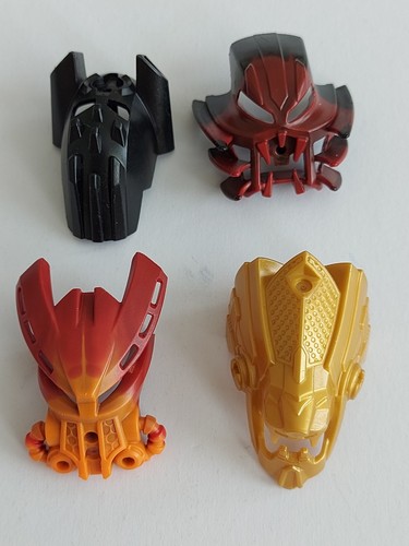 Lego bionicle masks - masks, lion