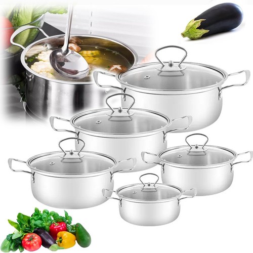 Piece stainless steel - 5-piece,