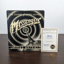 Metallica MESSENGERS THE GUITARS OF JAMES HETFIELD Hardcover SIGNED with COA
