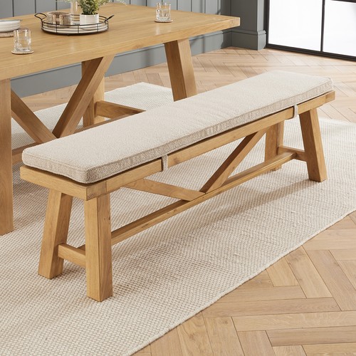 Large trestle bench seating - large,